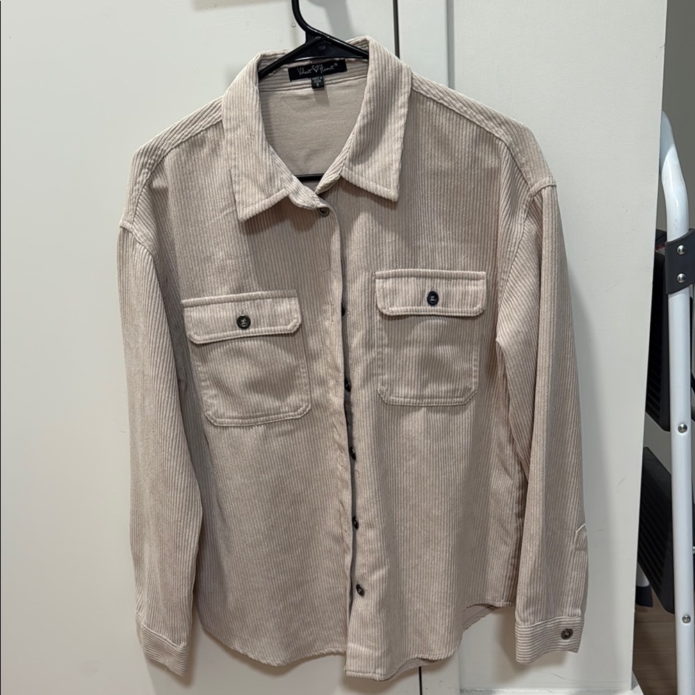 Women’s  Beige Corduroy Jacket